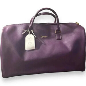 NWT Jessica Simpson Opal Medium PVC Duffel W/ Handle/Detachable Shoulder Strap